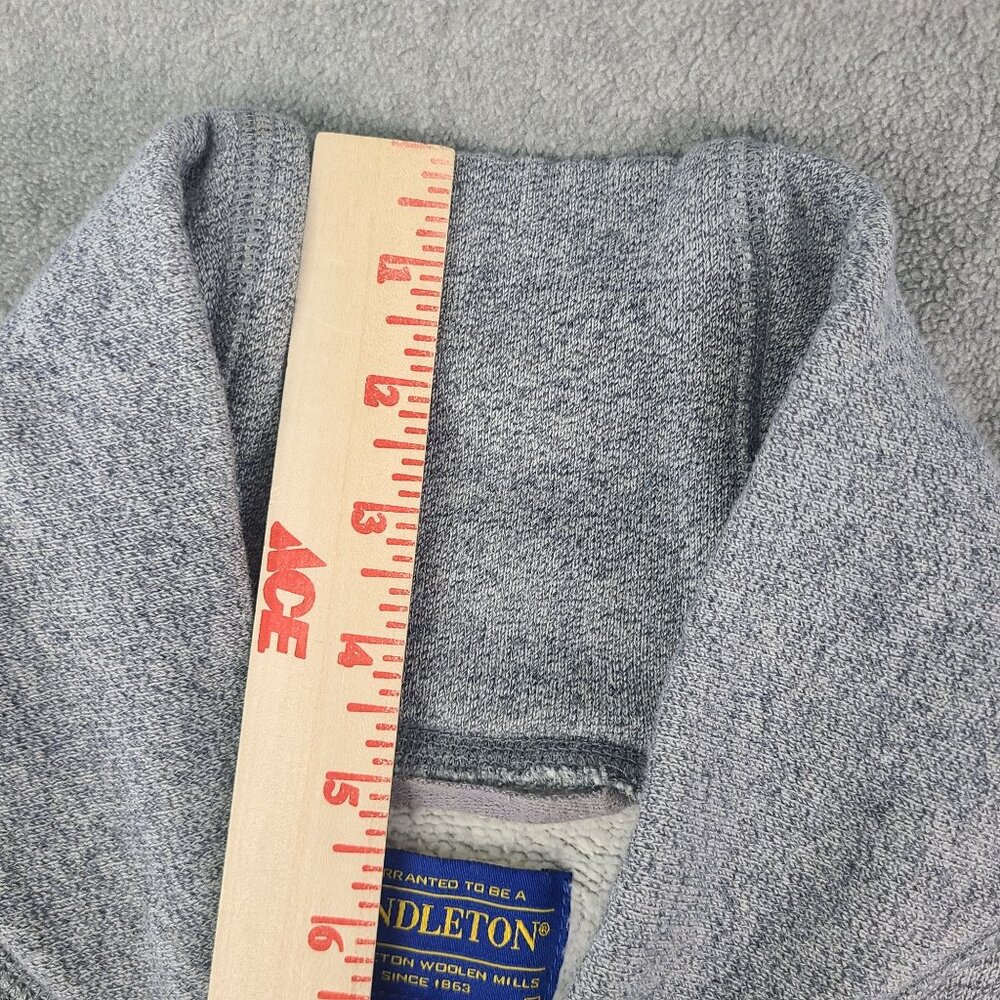 Pendleton Light Gray Pullover Hunter Popover Char… - image 7